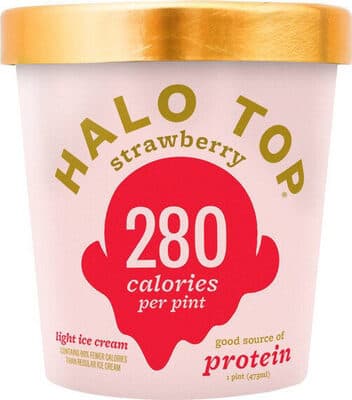 Strawberry Light Ice Cream