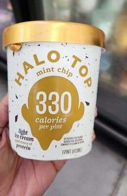 Mint Chip Light Ice Cream