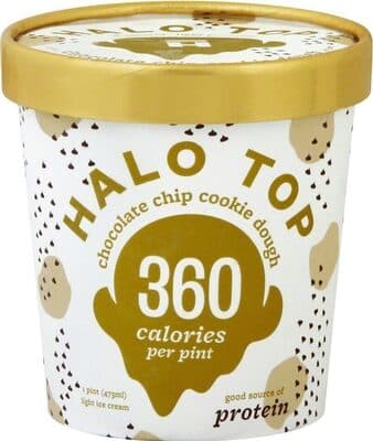 Chocolate Chip Cookie Dough Light Ice Cream