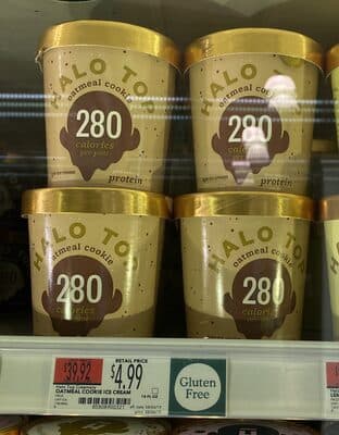 Oatmeal Cookie Light Ice Cream