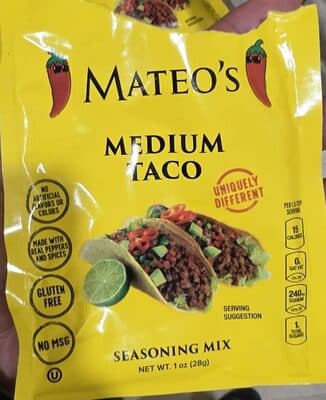 Mateos Taco Seasoning
