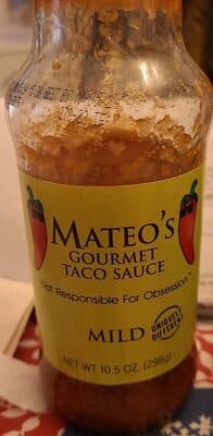 Mateos Taco Sauce