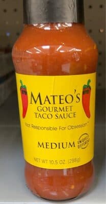 Mateo’s Gourmet Taco Sauce