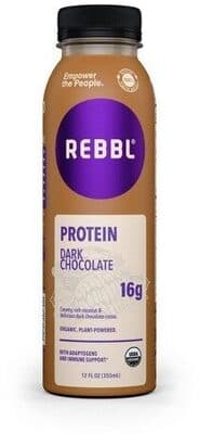Rebbl Dark Chocolate Plant Powered Protein Elixir