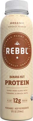 Banana Nut Organic Protein Super Herb Elixir With Turmeric & Brazil Nuts