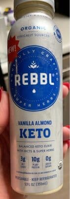 Vanilla Almond Organic Keto Balanced Elixir With Mcts & Super Herbs