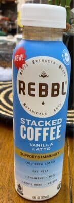 Vanilla Latte Supports Immunity Cold Brew Stacked Coffee