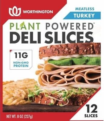 Turkey Meatless Deli Slices
