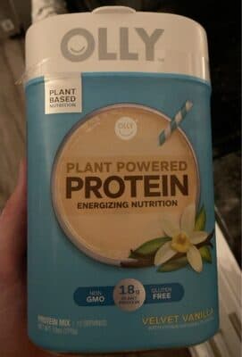 Velvet Vanilla Plant Powered Energizing Nutrition Protein Mix