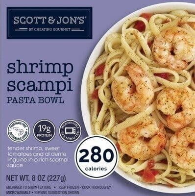 Shrimp Scampi with Linguini Tender Shrimp, Sweet Tomatoes & Al Dente Linguini in a Rich Scampi Sauce
