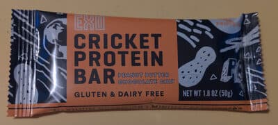cricket protein bar peanut butter chocolate chip