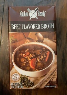 Naturally Flavored Beef Broth