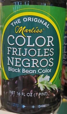 Color frijoles negros