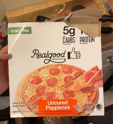 Uncured Pepperoni Pizza