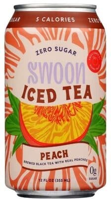 Swoon iced tea peach