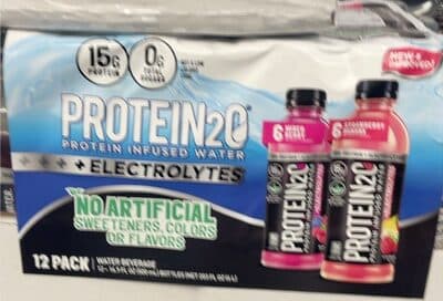 Protein infused water