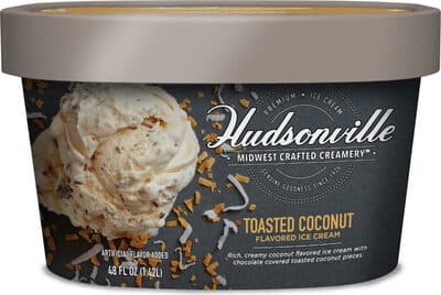 Flavored Ice Cream, Toasted Coconut