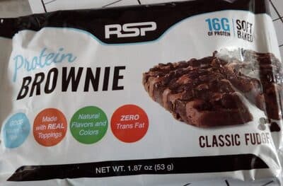 Brownie Protéiné Caramel