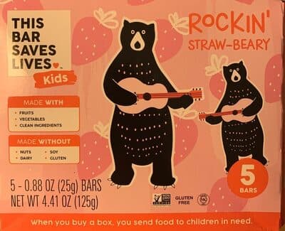 Rockin' Straw-Beary Bars