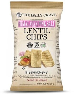 Himalayan Pink Salt Flavored Lentil Chips
