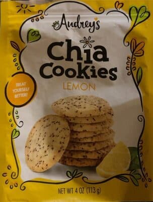Chia cookies lemon