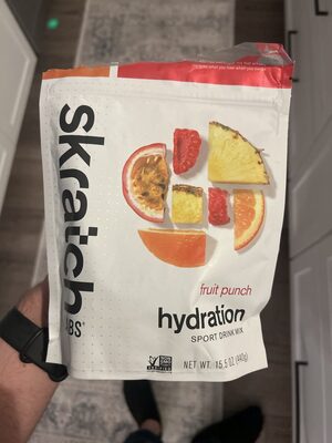 Fruit Punch Sport Hydration Drink Mix