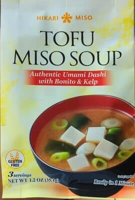 Tofu Miso Soup Authentic Umami Dashi with Bonito and Kelp