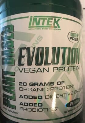 Intek evolution vegan protein