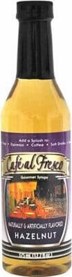 Hazelnut Flavored Gourmet Syrups