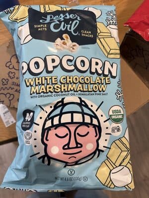 Popcorn White Chocolate Marshmallow