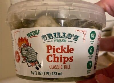 Hot Classic Dill Pickle Chips