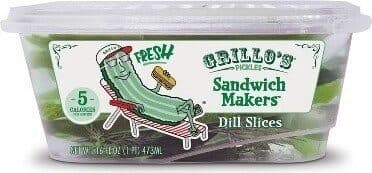 Pickle Sandwich Makers Dill Slices