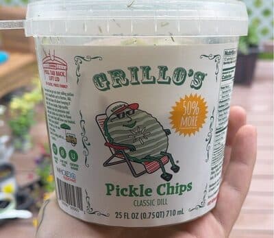 Grillos Pickle Chips Classic Dill