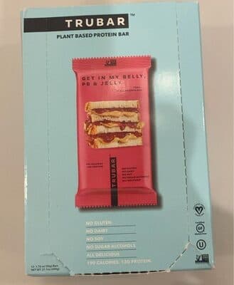 Vegan Protein Bar, Get In My Belly Pb & Jelly