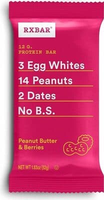Peanut Butter & Berries Protein Bar