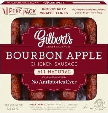 Bourbon Apple Chicken Sausage