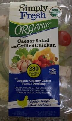 Organic Creamy Garlic Caesar Dressing