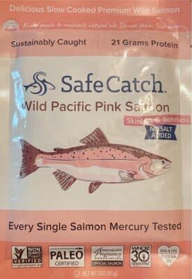 Skinless & Boneless No Salt Added Wild Pacific Pink Salmon