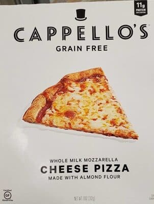 Capellos Almond Flour Cheese Pizza