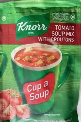 Tomato Soup with Croutons