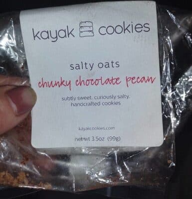 Chunky Chocolate Pecan Salty Oats Cookies