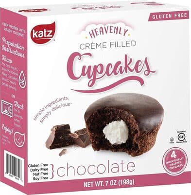 Heavenly Creme Filled Chocolate Cupcakes