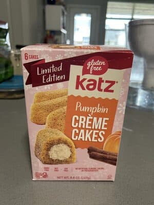 Gluten Free Pumpkin Spiced Cake with Pumpkin Cream Heavenly Creme Cakes