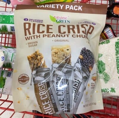 Rice Crisp with Peanut Chunks