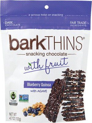Dark Chocolate Blueberry With Quinoa Crunch