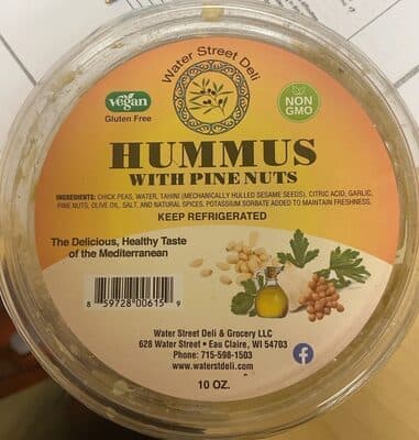 Hummus With Pine Nuts