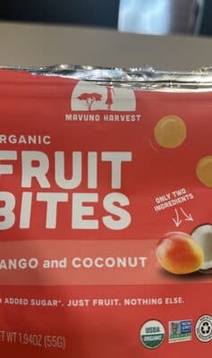 Organic Fruit Bites