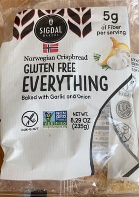 Everything Gluten Free Norwegian Crispbread