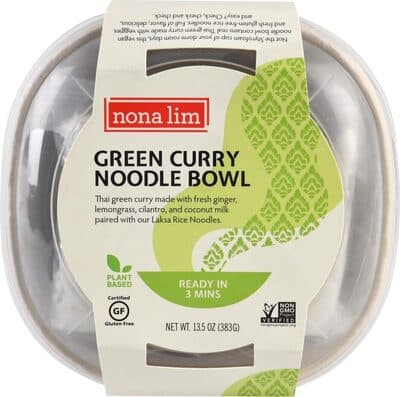 Green Curry Noodle Bowl