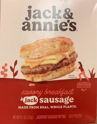 Savory Breakfast Jackfruit Sausage Patties